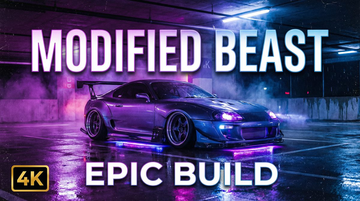 高清视频夜间改装车聚会视频